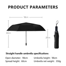 Load image into Gallery viewer, Personalized Cat Christmas Umbrella, Custom Photo Gift