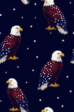 Load image into Gallery viewer, American Eagle Necktie - Patriotic USA Bird Print, Formal Wear