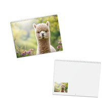 Load image into Gallery viewer, Alpaca Calendar 2027, Cute Alpaca Wall Calendar, Alpaca Lover Gift, Funny Animal Art