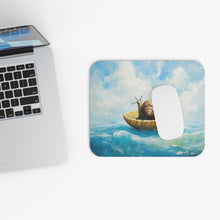 Load image into Gallery viewer, Snail Rectangle Mouse Pad, Cute Animal Desk Mat, Office Accessories, Gaming Pad, Computer Mousepad,For Animal Lover, Cute Design
