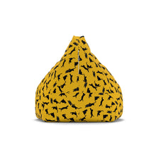 Load image into Gallery viewer, Yellow Cat Bean Bag Chair Cover