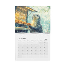 Load image into Gallery viewer, Seal Calendar 2027, Cute Seal Wall Calendar, Seal Lover Gift, Ocean Wildlife Art