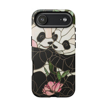 Load image into Gallery viewer, Stained Glass Panda Phone Case: 3D Wrap Protective Cover