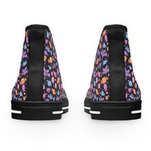 Load image into Gallery viewer, Women's Halloween High Top Sneakers – Chibi Bat & Candy