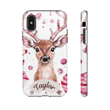 Load image into Gallery viewer, Personalized Deer Phone Case – Custom Protective Cover, Gift for Her