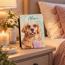 Load image into Gallery viewer, Cute Kindle Case ,Personalized Kindle Cover, Animal Kindle, Funny Dog Design, Animal Kindle For Dog Mom, Christmas Gift For Book Lover