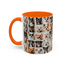Load image into Gallery viewer, Cute Dogs Design Mug, Cute Puppy Ceramic Cup, Pet Lover Coffee Cup, Animal Print Tea Mug, Gift for Dog Owners