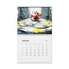 Load image into Gallery viewer, Panda Calendar 2027, Cute Panda Wall Calendar, Panda Lover Gift, Funny Panda Calendar, Panda Bear Gift, Cute Animal Calendar