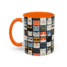 Load image into Gallery viewer, Cat Design Coffee Mug, Cute Kitty Ceramic Cup