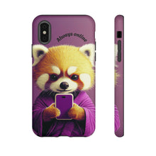 Load image into Gallery viewer, Red Panda Phone Case, Personalized Kids Tough Phone Cover
