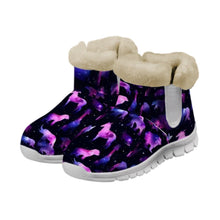Load image into Gallery viewer, Women's Animal Print Snow Boots