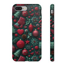 Load image into Gallery viewer, 3D Christmas Ornament Tough Case – Holiday Phone Cover