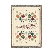 Load image into Gallery viewer, Vintage Ornament Pattern Woven Blanket
