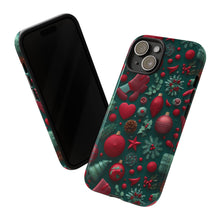 Load image into Gallery viewer, 3D Christmas Ornament Tough Case – Holiday Phone Cover
