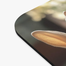 Load image into Gallery viewer, Cute Rabbits Mouse Pad, Black Rectangle Desk Pad - Adorable Bunny Design, Office Desk Accessories, Gaming Mat, Animal Lover Gift, Non-Slip