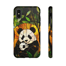 Load image into Gallery viewer, Stained Glass Animal Phone Case – Mosaic Art Cover for Samsung S26 Ultra S25 S24 FE A56 A17 iPhone 17 Pro Max 16 15 Plus 14 13 Pixel 10 9A