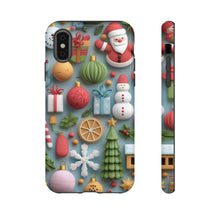 Load image into Gallery viewer, 3D Christmas Phone Case, Holiday Festive Accessories