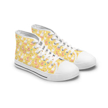 Load image into Gallery viewer, Easter Bunny High Top Sneakers – Easter Egg Design