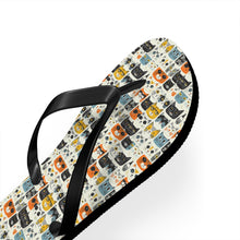 Load image into Gallery viewer, Cat Pattern Flip Flops