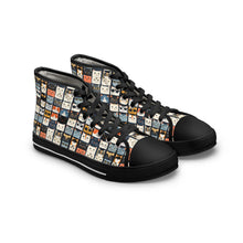 Load image into Gallery viewer, Colorful Cat High Top Sneakers