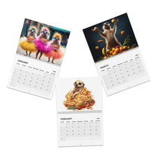 Load image into Gallery viewer, Meerkat Calendar 2027, Cute Meerkat Wall Calendar, Meerkat Lover Gift, Wildlife Calendar, Funny Animal Calendar, Christmas Gift