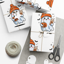 Load image into Gallery viewer, Cute Cartoon Ghost Halloween Gift Wrap Paper