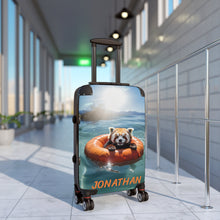 Load image into Gallery viewer, Personalized Red Panda Suitcase, Funny Animal Travel Luggage