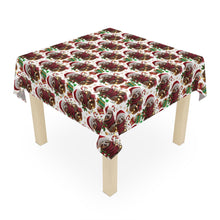 Load image into Gallery viewer, 3D Sloth Christmas Tablecloth, Festive Holiday Decor