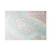 Load image into Gallery viewer, Cute Raccoon Forest Art Glass Cutting Board | Personalized Name Option