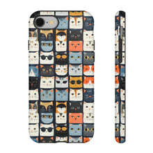 Load image into Gallery viewer, Playful Cat Faces Phone Case, Pet Lover Gift