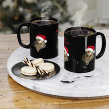 Load image into Gallery viewer, Cat Portrait Christmas Coffee Mug, 11oz - Gift for Cat Lover, Holiday Mug, Christmas Gift, Cat Mug,Personalized Gift