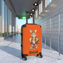 Load image into Gallery viewer, Rabbit Design Kids Suitcase: Personalized Animal Print Travel Luggage