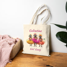 Load image into Gallery viewer, Funny Galentine's Day Animal Cotton Tote Bag - Gift
