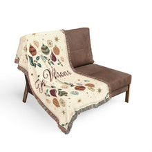 Load image into Gallery viewer, Vintage Ornament Pattern Woven Blanket
