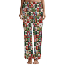 Load image into Gallery viewer, Women's Christmas Patchwork Lounge Pants