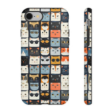 Load image into Gallery viewer, Playful Cat Faces Phone Case, Pet Lover Gift