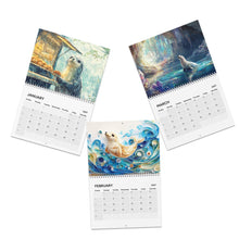 Load image into Gallery viewer, Seal Calendar 2027, Cute Seal Wall Calendar, Seal Lover Gift, Ocean Wildlife Art