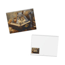 Load image into Gallery viewer, Squirrel Calendar 2027, Cute Squirrel Wall Calendar, Squirrel Lover Gift, Woodland Animal Calendar, Wildlife Calendar, Nature Lover Gift