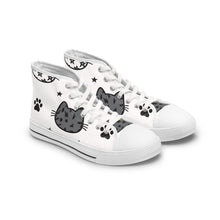 Load image into Gallery viewer, Cat Design High Top Sneakers