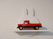 טען תמונה לגלריה, מדף ארנב לחדר ילדים במבחר צבעים