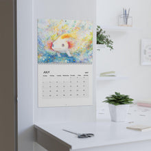 Load image into Gallery viewer, Axolotl Calendar 2027, Cute Axolotl Wall Calendar, Axolotl Lover Gift, Kawaii Animal Calendar, Cute Amphibian Gift, Christmas Gift
