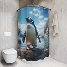 Load image into Gallery viewer, Funny Penguin Shower Curtain

