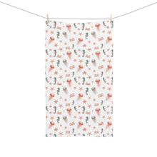 Load image into Gallery viewer, Watercolor Sea Creatures Hand Towel
