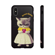 Load image into Gallery viewer, Grumpy Cat Phone Case,Funny Kitten Protective Cover, For Cat Lovers
