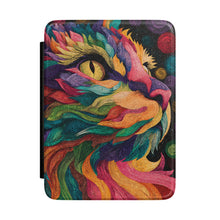 Load image into Gallery viewer, Personalized Rainbow Cat Kindle Case, Colorful Cat eReader Cover, Cat Lover Gift, Animal Kindle
