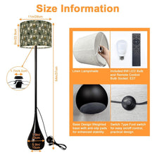Load image into Gallery viewer, Scandinavian Owl Floor Lamp, Sage Green Nursery Lamp, Cozy Reading Corner Light
