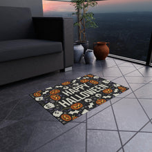 Load image into Gallery viewer, Halloween Outdoor Rug: Colorful Trick or Treat Porch Mat
