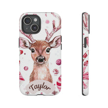 Load image into Gallery viewer, Personalized Deer Phone Case – Custom Protective Cover, Gift for Her
