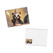 Load image into Gallery viewer, Skunk Calendar 2027, Funny Skunk Wall Calendar, Cute Skunk Art, Skunk Lover Gift
