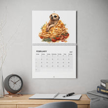 Load image into Gallery viewer, Meerkat Calendar 2027, Cute Meerkat Wall Calendar, Meerkat Lover Gift, Wildlife Calendar, Funny Animal Calendar, Christmas Gift
